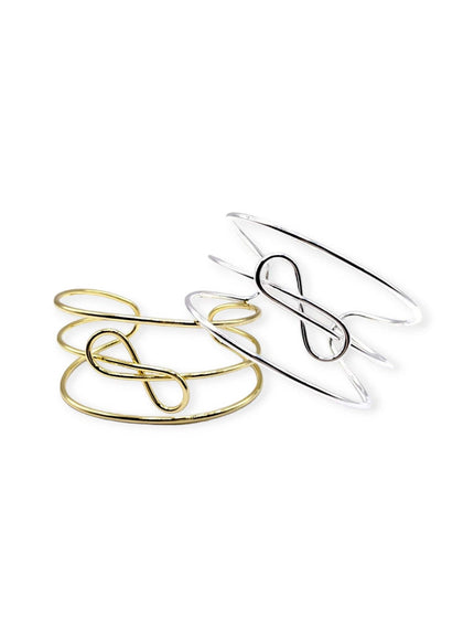 Olympia Infinity Cuff Bracelet