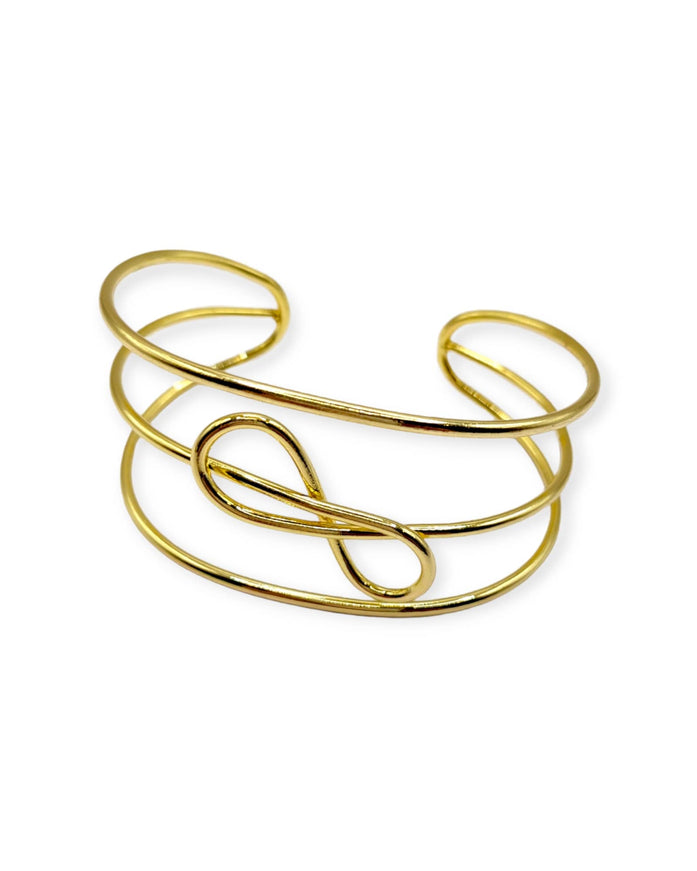 Olympia Infinity Cuff Bracelet