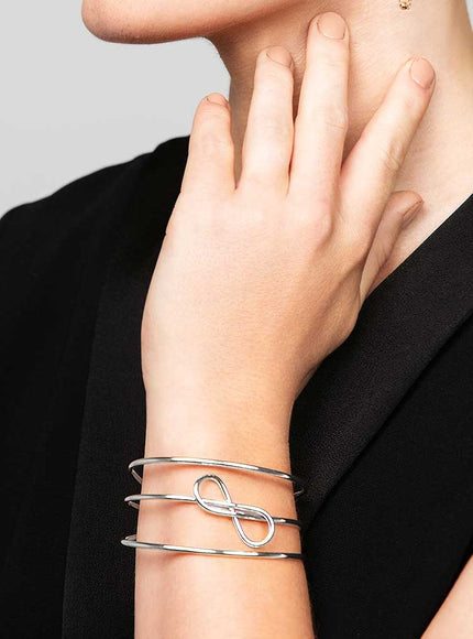 Olympia Infinity Cuff Bracelet