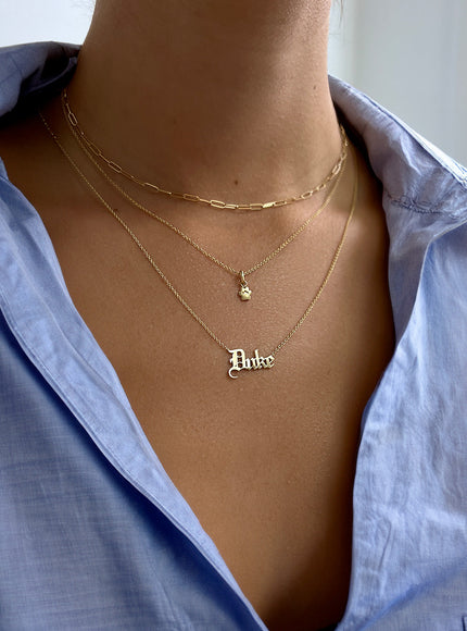 Zoe Lev 14K Gold Paw Pendant