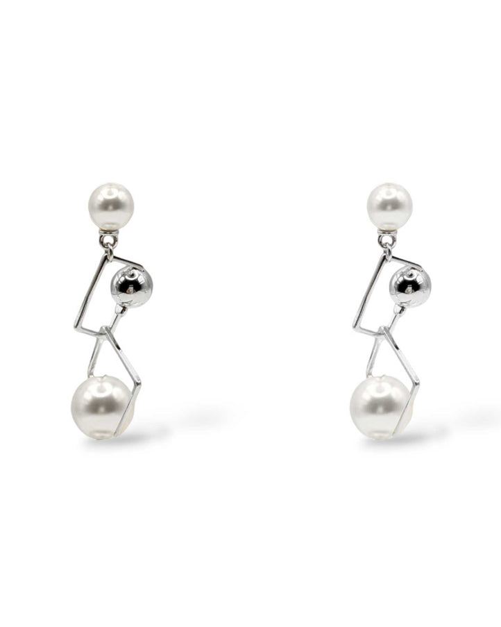 Orion Pearl Orbit Earrings