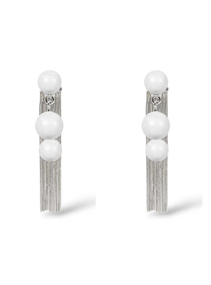 Otto Pearl Fringe Earrings