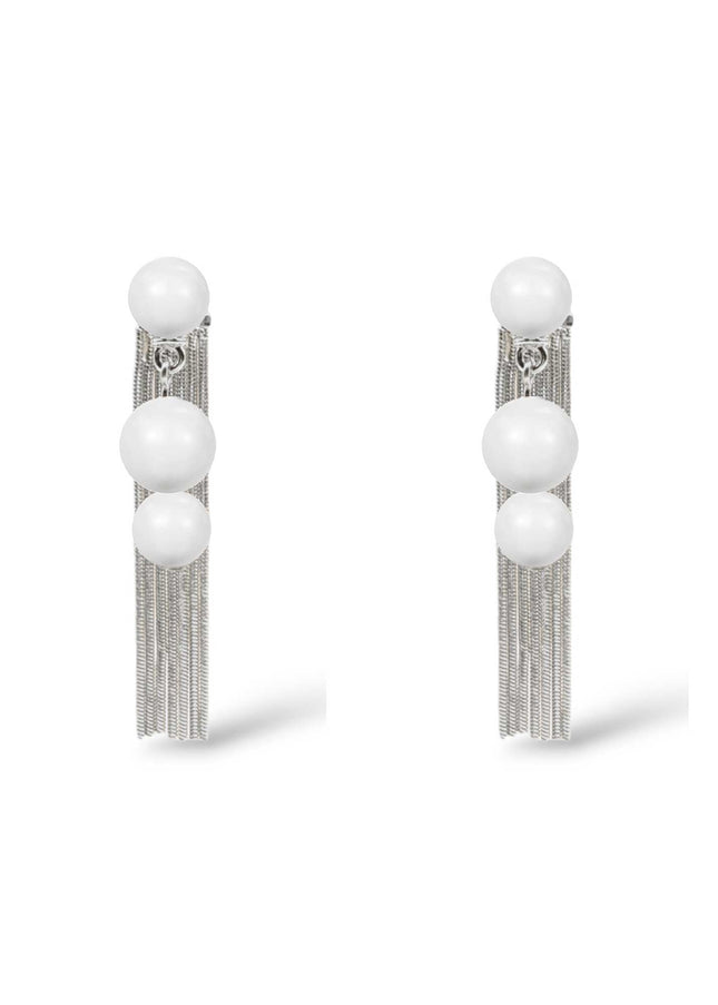 Otto Pearl Fringe Earrings
