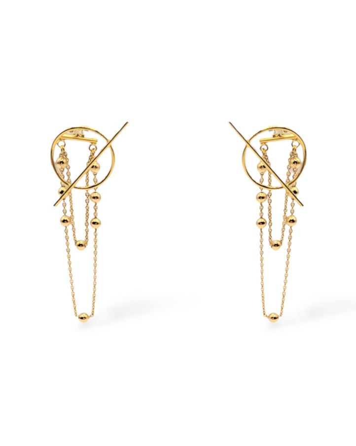 Owen Multi-Chain Modern Earrings