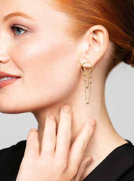 Owen Multi-Chain Modern Earrings