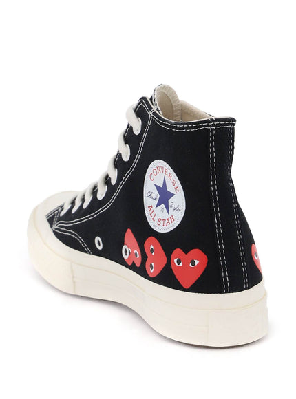 Comme Des Garcons Play Converse Hi-top Sneakers