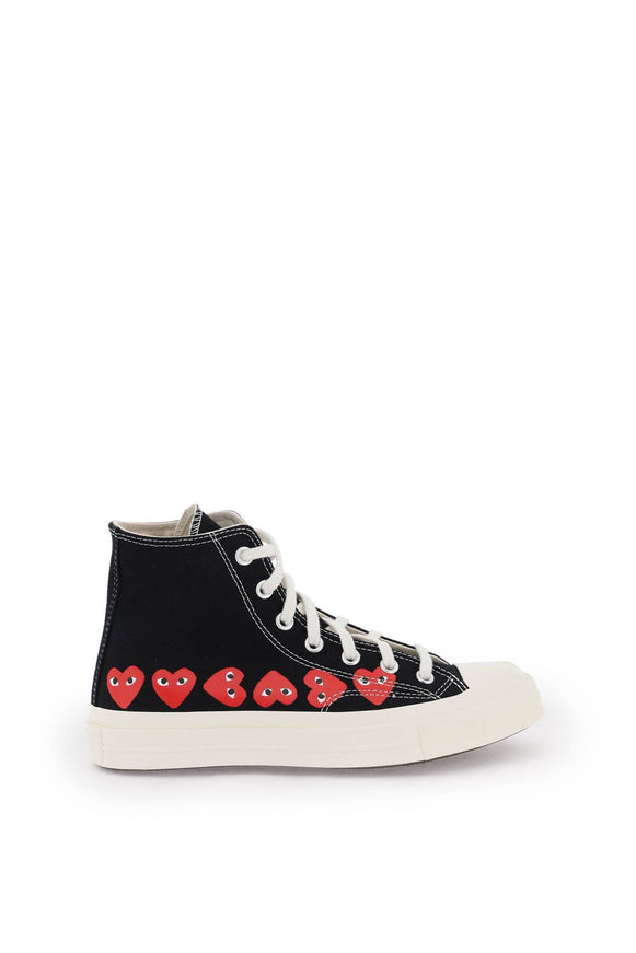 Comme Des Garcons Play Converse Hi-top Sneakers