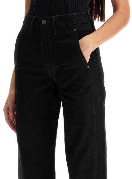 Lemaire Cropped Pants With Twisted Seams