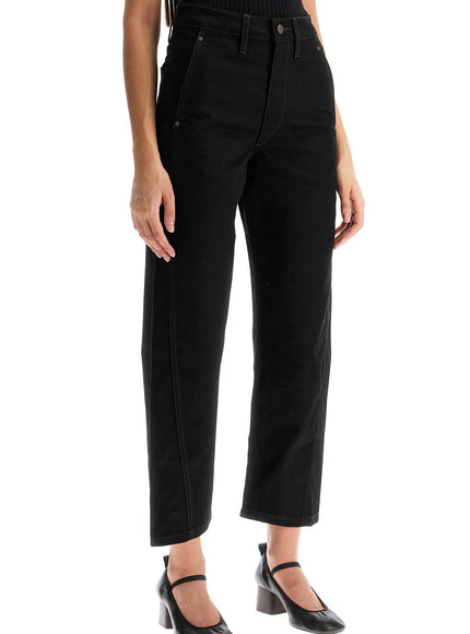 Lemaire Cropped Pants With Twisted Seams