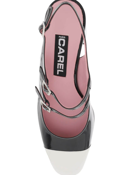 Carel patent leather slingback mary jane