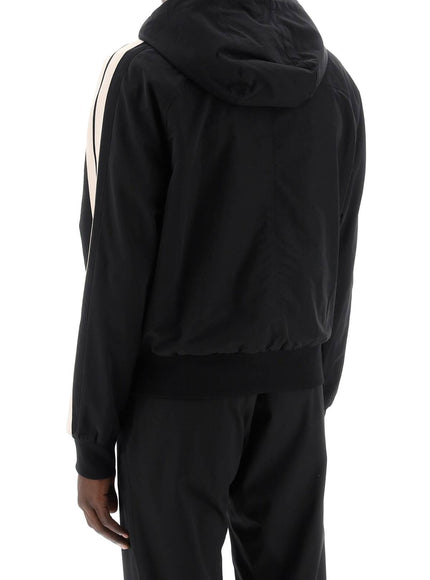 Palm Angels hooded bomber jacket