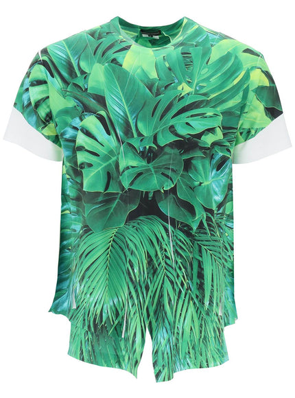 Comme Des Garcons Homme Plus jungle print t-shirt with