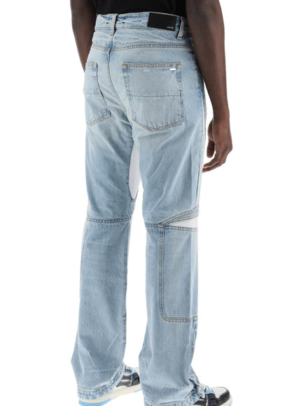 Amiri mx-3 jeans with mesh inserts