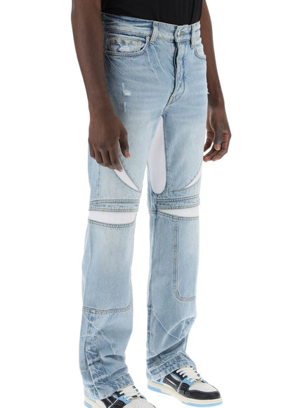 Amiri mx-3 jeans with mesh inserts