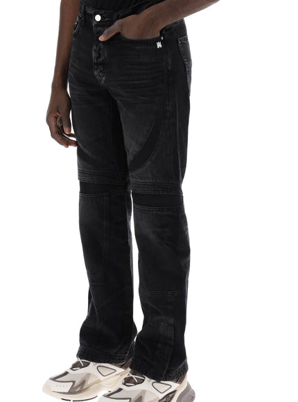 Amiri mx-3 jeans with mesh inserts