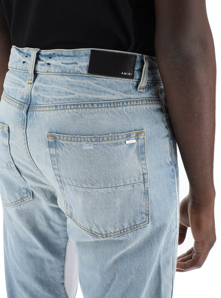 Amiri mx-3 jeans with mesh inserts