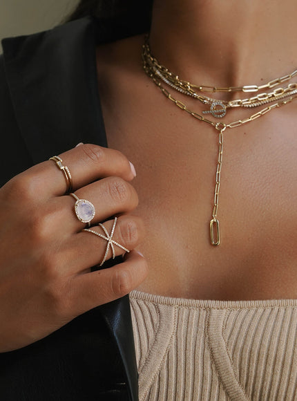 Zoe Lev Diamond Claw Ring