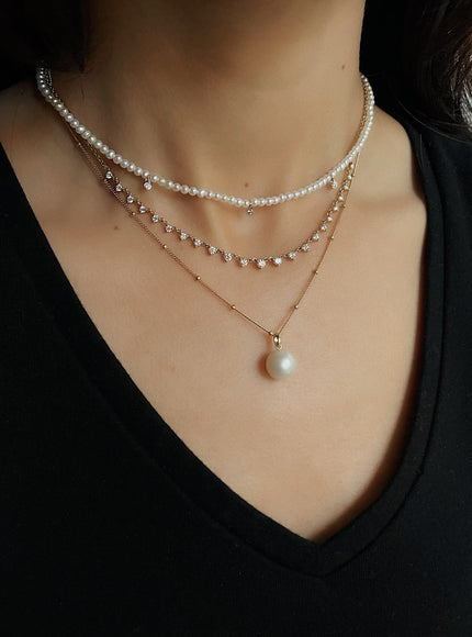 Zoe Lev Pearl Bead Necklace