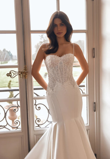Pollardi Kaira Fitted Mermaid Wedding Dress