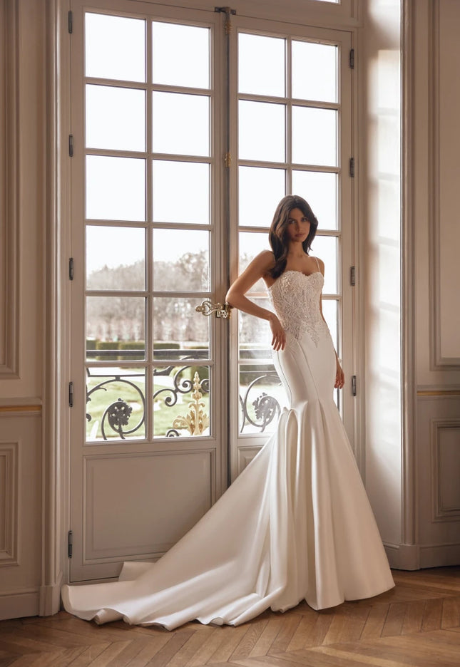 Pollardi Kaira Fitted Mermaid Wedding Dress