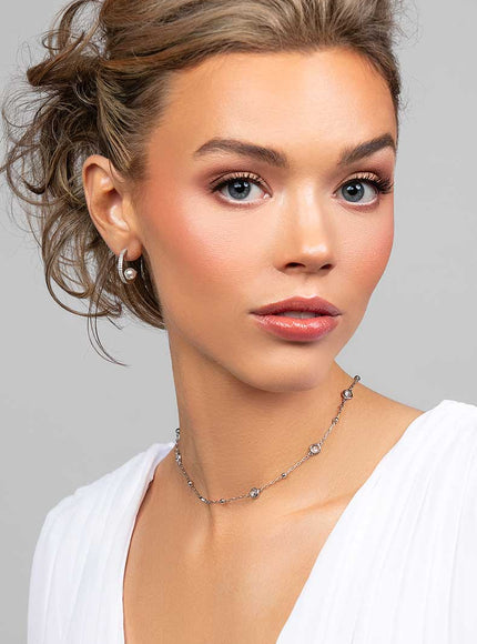 Ricky Spike Charm Lariat Necklace