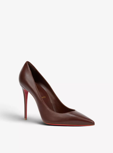 Christian Louboutin Kate 100 Pumps In Brown