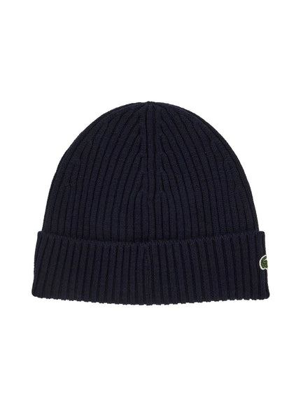 Lacoste wool beanie hat