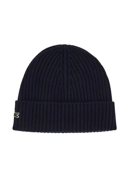 Lacoste wool beanie hat