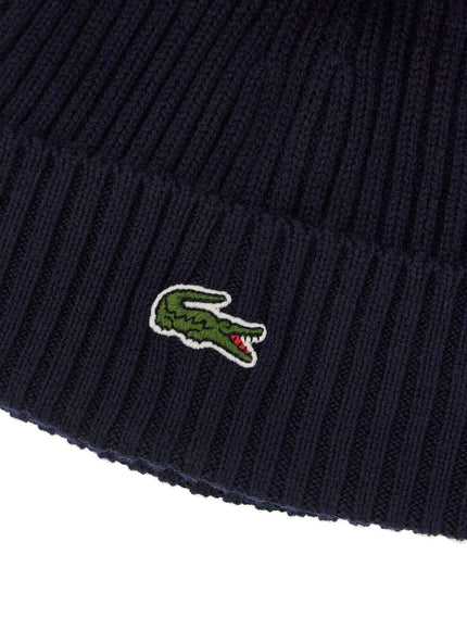 Lacoste wool beanie hat