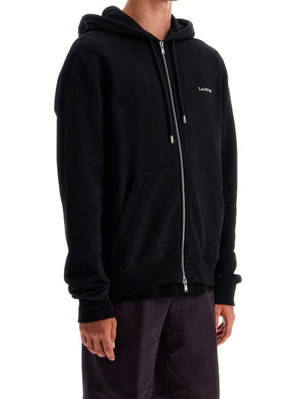 Lanvin hooded sweatshirt with zipper