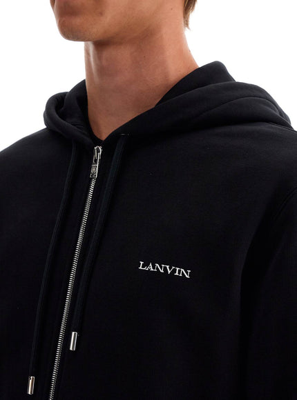 Lanvin hooded sweatshirt with zipper