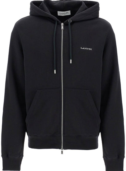 Lanvin hooded sweatshirt with zipper