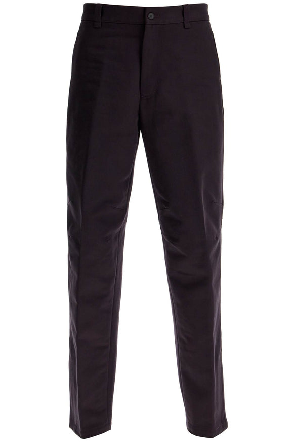 Lanvin biker gabardine trousers