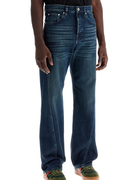 Lanvin jeans with twisted seams