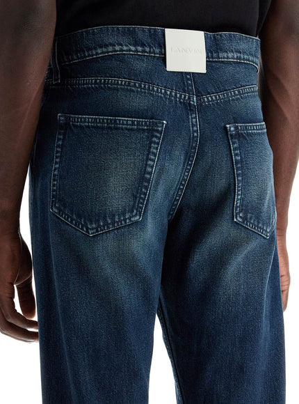 Lanvin jeans with twisted seams