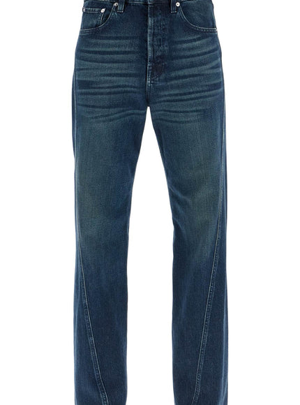 Lanvin jeans with twisted seams