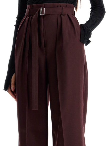 Lanvin wide-leg pants with belt