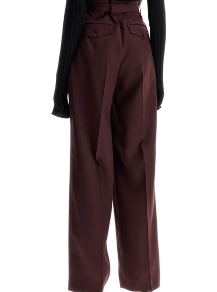 Lanvin wide-leg pants with belt