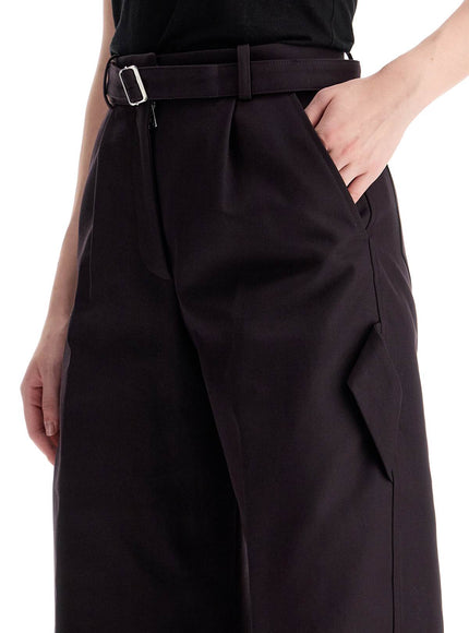 Lanvin balloon canvas pants for a