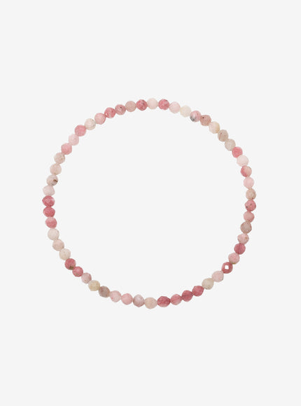 Zoe Lev Pink Rhodochrosite Bead Bracelet
