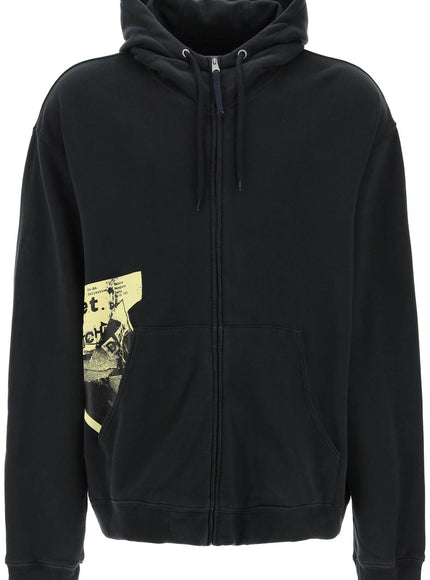 Maison Margiela "maxi zip-up sweatshirt with