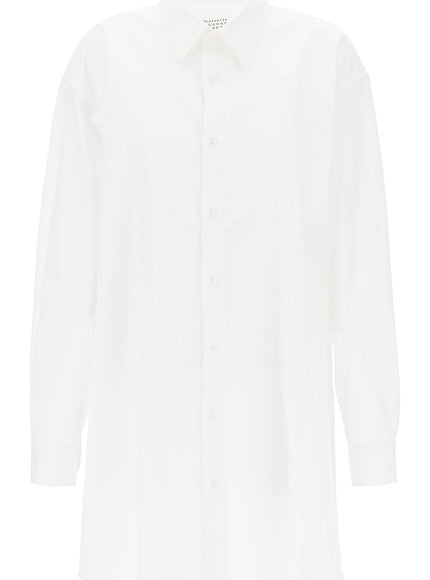 Maison Margiela poplin shirt dress in eight words