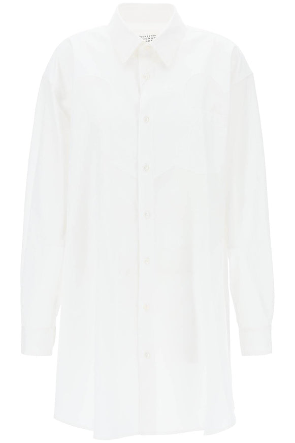 Maison Margiela poplin shirt dress in eight words