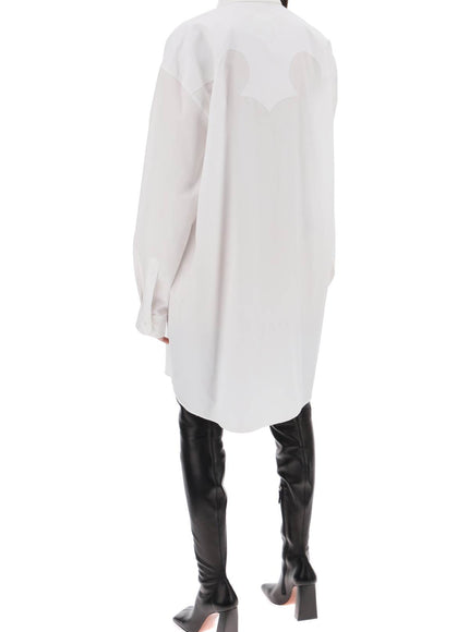 Maison Margiela poplin shirt dress in eight words