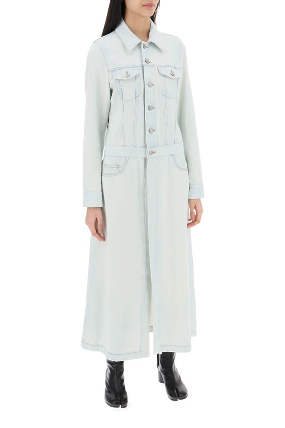 MM6 Maison Margiela lightweight denim coat