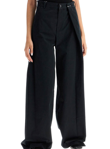 MM6 Maison Margiela wide-legged pants with pleats