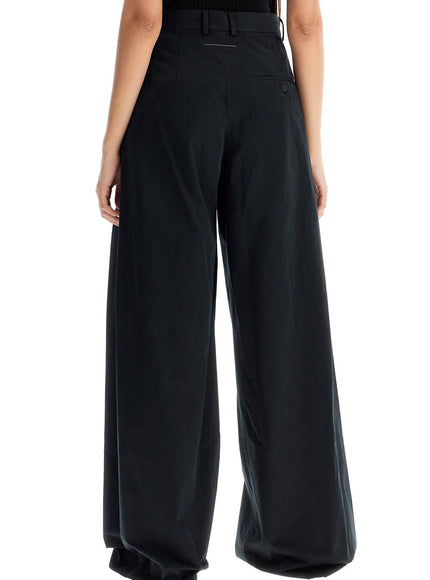 MM6 Maison Margiela wide-legged pants with pleats