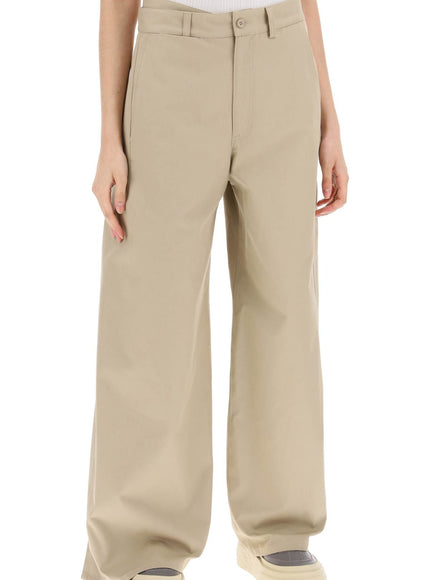 MM6 Maison Margiela cotton gabardine trousers