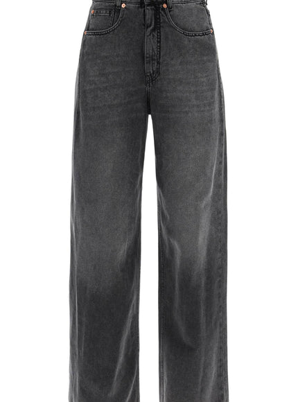 MM6 Maison Margiela hybrid panel jeans with seven