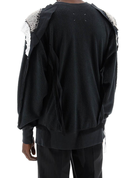 Maison Margiela inside-out sweatshirt